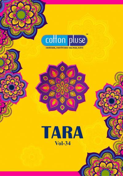 Tara Vol 34 By Cotton Pluse Cotton Printed Daily Wear Salwar Kameez Collection